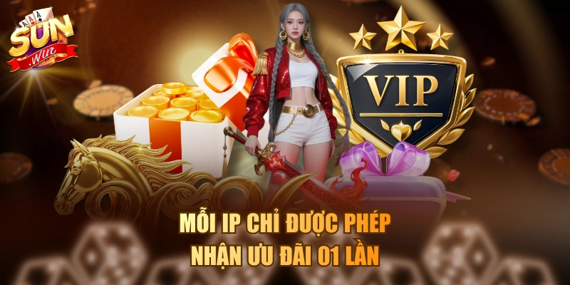 Khuyến Mãi Thành Viên Cũ Trở Lại Nhận 20 Triệu Từ Sunwin Mỗi IP chỉ được phép nhận ưu đãi 01 lần
